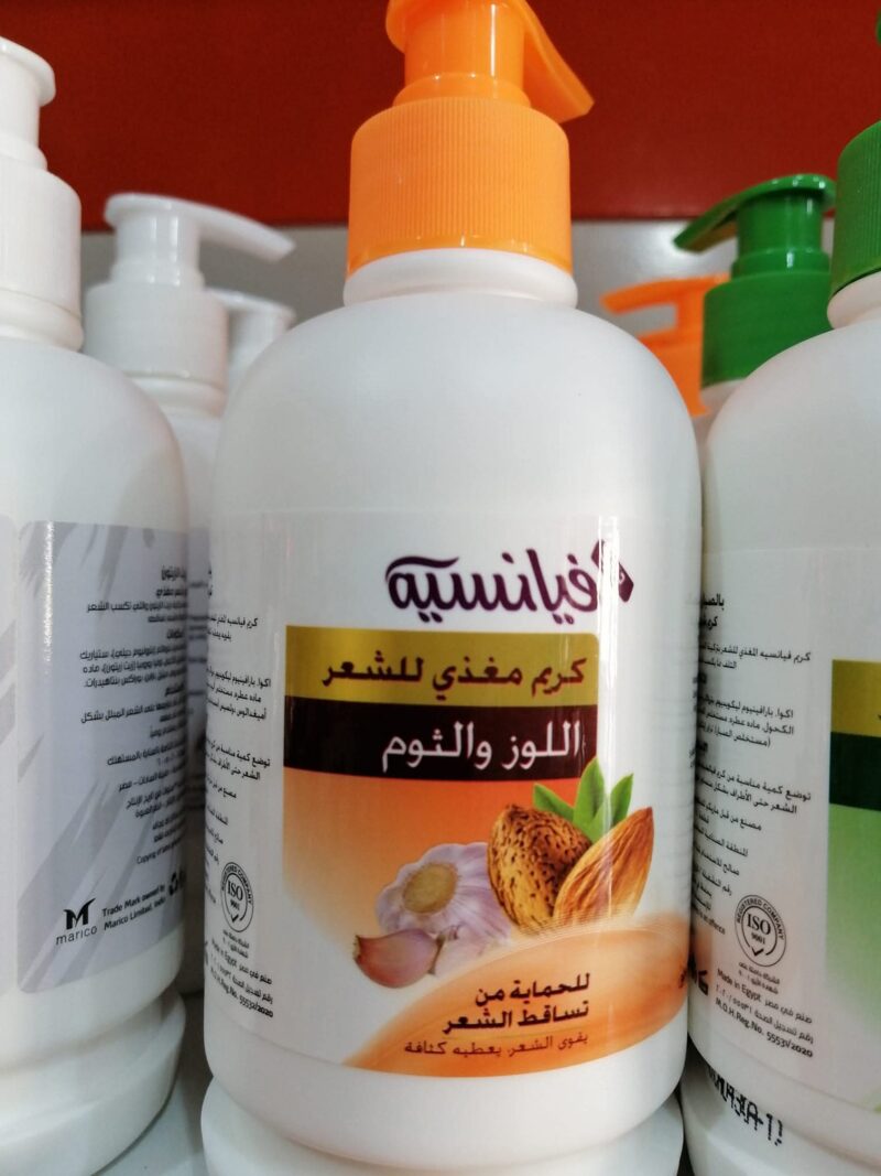 فيانسية كريم مغذي للشعر اللوز والثوم