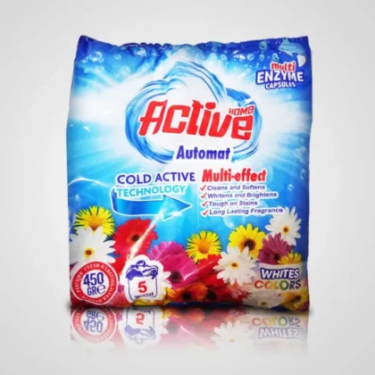 صابون مسحوق Active للغسالات الاتوماتيك والعادية