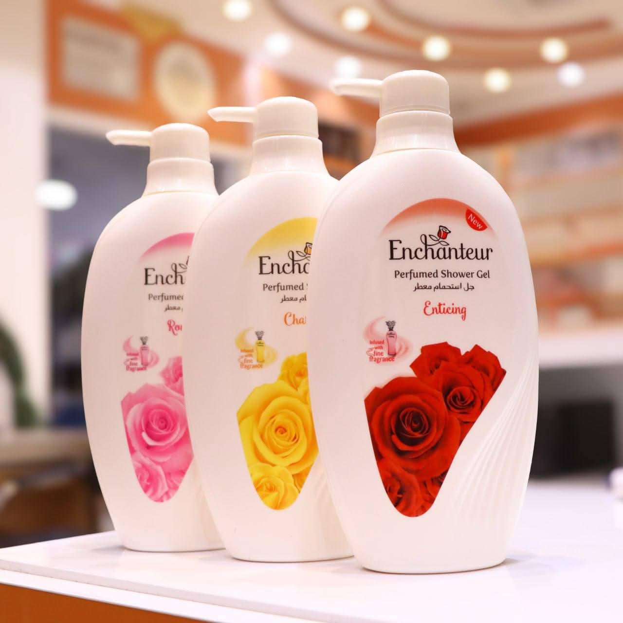 Enchanteur Perfumed Shower Gel – جل استحمام معطر الأصلي بروائح الورود